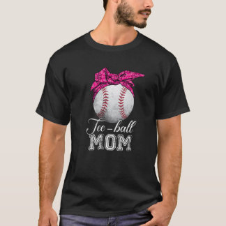 Vintagen Boll Mamma Mors dag Tee Teeball Mamma