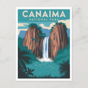 Vintagen Canaima National Park Vykort