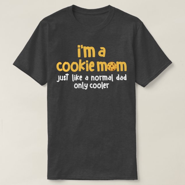 Vintagen Cookie Mamma Pastry Chef Baker T Shirt (Design framsida)