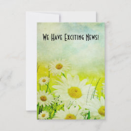 Vintagen daisy Spara datum