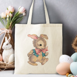 Vintagen Dapper Bunny Rabbit Tygkasse