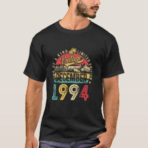 Vintagen december 1994 30 år gammal 30 dagar funny t shirt