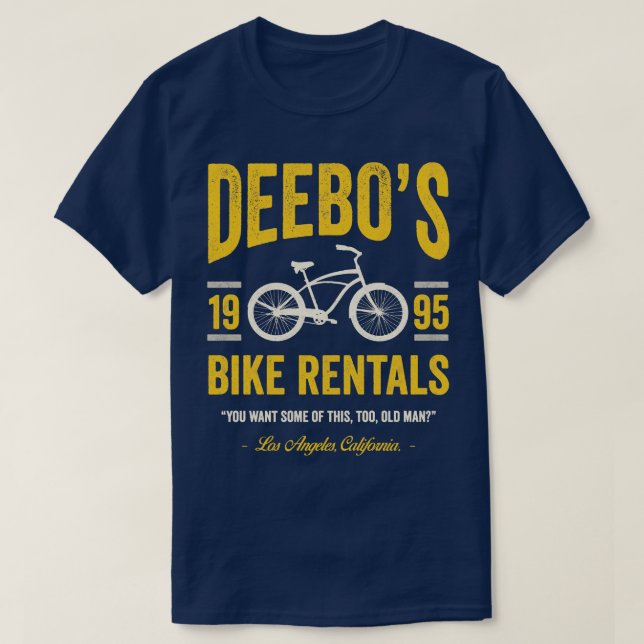 Vintagen Deebos Bike Rises T Shirt (Design framsida)