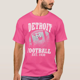 VINTAGEN DETROIT FOOTBALL T SHIRT