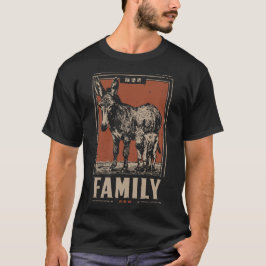 Vintagen Donkey and Foal - Humble Boskap T Shirt
