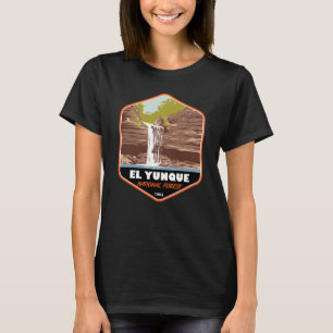 Vintagen El Yunque National Forest Puerto Rico T Shirt