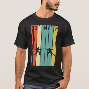 Vintagen Epee Sword Fighter Foil Fe T Shirt