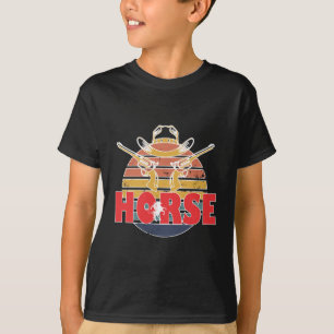 Vintagen Equestrian, skönhet och nåd hos hästar T Shirt