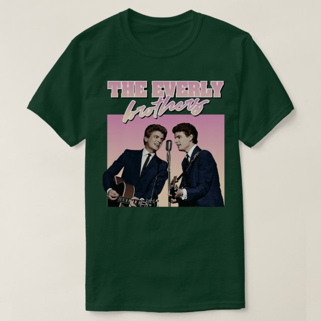Vintagen Everly Brothers T Shirt (Design framsida)