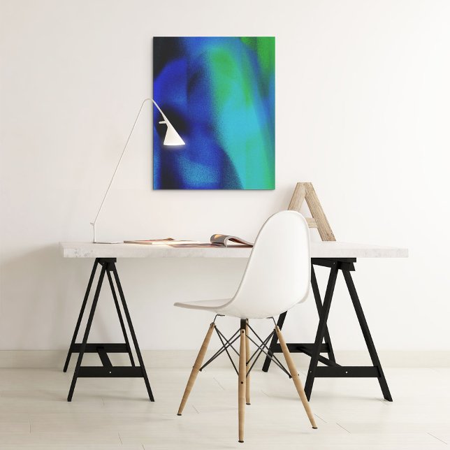 Vintagen Färgövertoning Färgövertoning Poster färg (Colorful Gradient Vintage Colorful Gradient Poster)