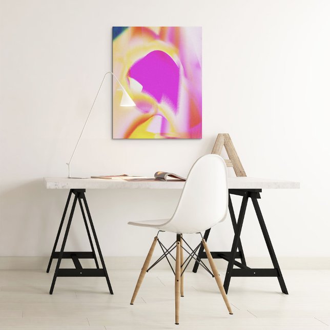 Vintagen Färgövertoning Färgövertoning Poster färg (Colorful Gradient Vintage Colorful Gradient Poster)