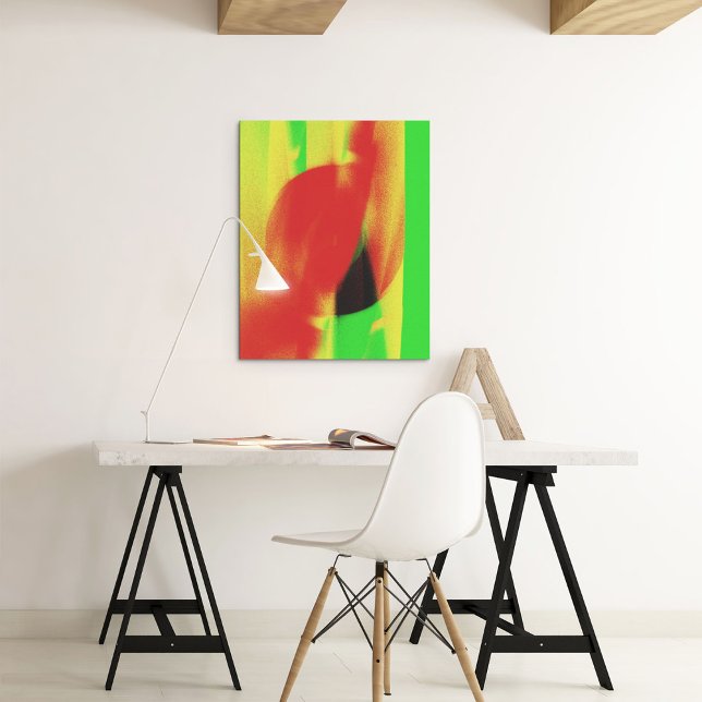 Vintagen Färgövertoning Färgövertoning Poster färg (Colorful Gradient Vintage Colorful Gradient Poster)