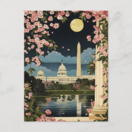 Vintagen för Byggnad i Washington DC Huvudstad Vykort