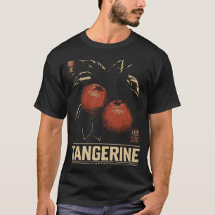 Vintagen för Citrus Harvest, färsk Tangerine T Shirt