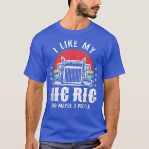 Vintagen för drivrutin för Trucker Lastbil Retro g T Shirt