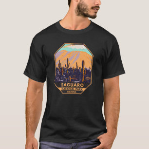 Vintagen för höjdpunkten i nationalparken Arizona  T Shirt
