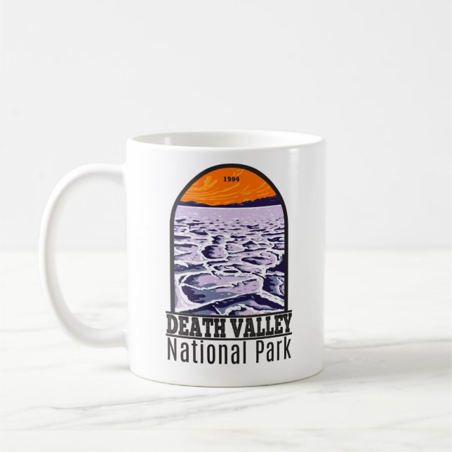 Vintagen för nationalparken Dödsdalen Kaffemugg (Vänster)