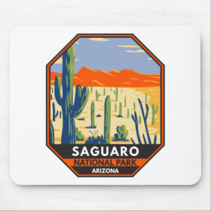 Vintagen för Saguaro nationalpark Arizona Giant Ca Musmatta