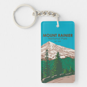 Vintagen från Rainier National Park Washington
