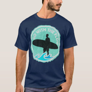 Vintagen går med flödesöverflödet t shirt