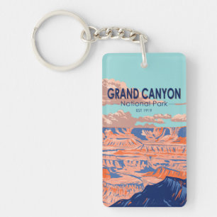 Vintagen Grand Canyon nationalpark Arizona