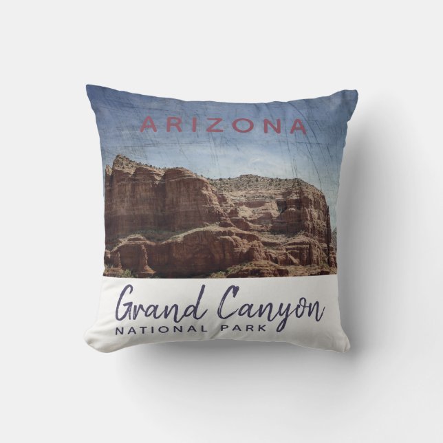 Vintagen Grand Canyon nationalpark Arizona Kudde (Framsida)