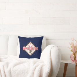 Vintagen Graubünden Schweiz retro skier Kudde