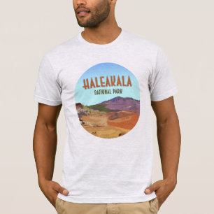 Vintagen Haleakala nationalpark Maui Hawaii T Shirt