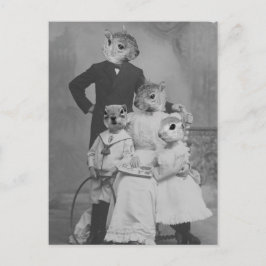 Vintagen har bytt konsthandlarfamilj vykort
