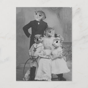 Vintagen har bytt konsthandlarfamilj vykort