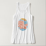 Vintagen här kommer Sol Linne Med Racerback<br><div class="desc">Vintagen här kommer Sol T-shirt</div>