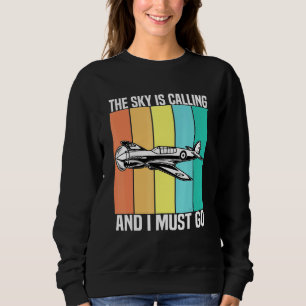 Vintagen Himlar ringer och jag måste åka med plane T Shirt