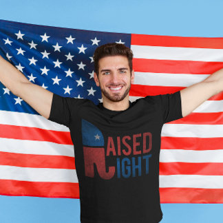 Vintagen Höger Republican T Shirt