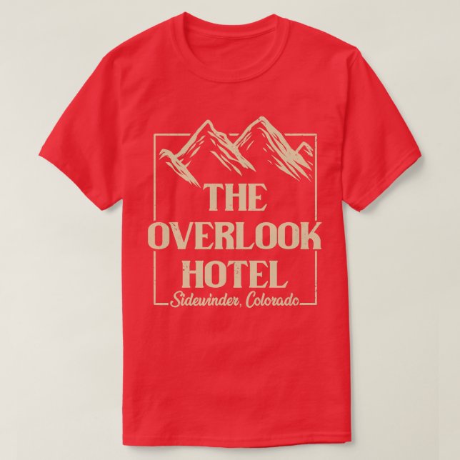 Vintagen Hotell - översikt T Shirt (Design framsida)