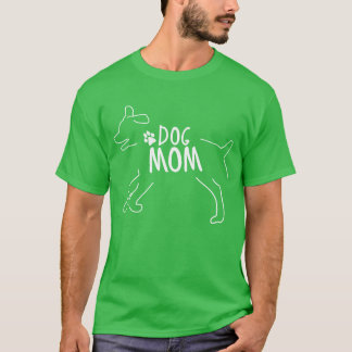 vintagen Hund Mamma Älskarinna T Shirt