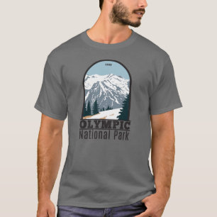Vintagen i den olympiska nationalparken Washington T Shirt