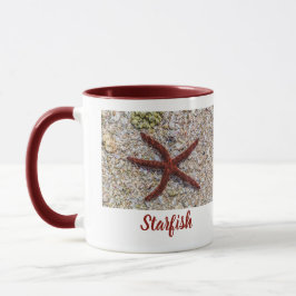 Vintagen i Starfish Ocean Beach Retro Souvenir Mugg