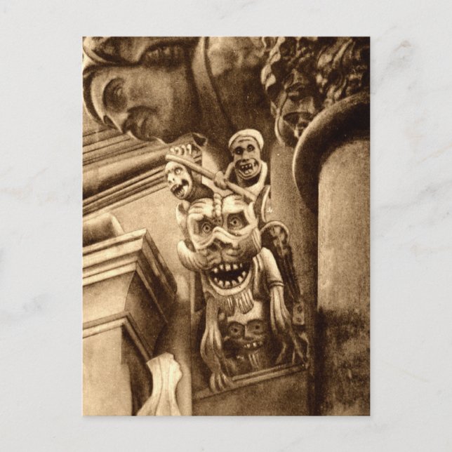 Vintagen Imp Gothic Cathedral 1912 Vykort (Framsida)