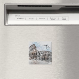 Vintagen Italien Colosseum Travel Art Magnet