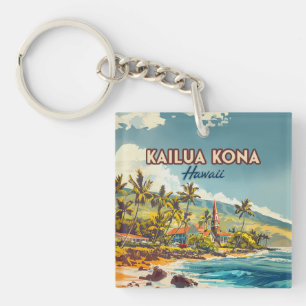Vintagen Kailua Kona Hawaii Big Island Beach