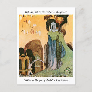 Vintagen Kay Nielsen Vykort