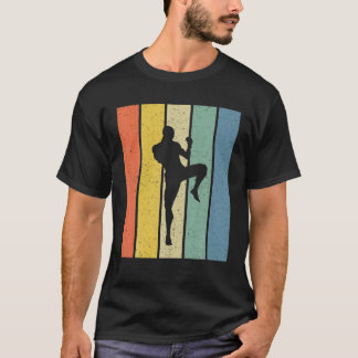 Vintagen Kickboxning för blandade Martialteckninga T Shirt