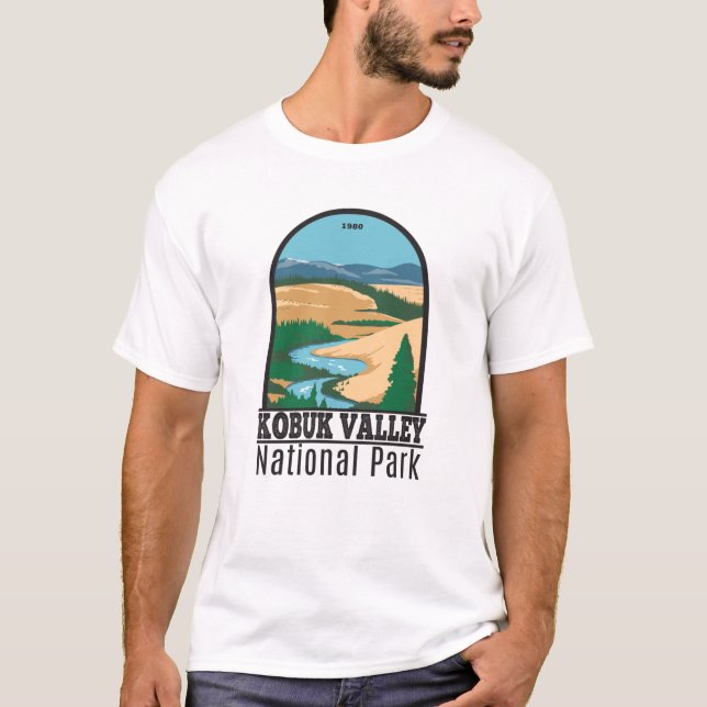 Vintagen Kobuk Valley National Park Alaska T Shirt (Framsida)