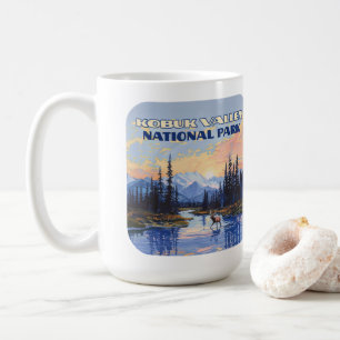 Vintagen Kobuk Valley National Park Alaska Västind Kaffemugg