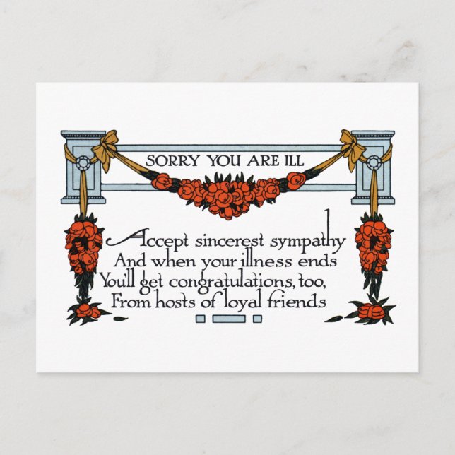 Vintagen kommer snart vykort (Framsida)