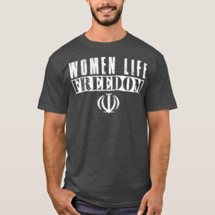 Vintagen Kvinnor i frihet - vittext T Shirt