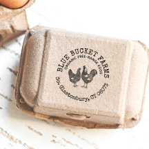 Vintagen Kyckling och Tupp i färsk ägg