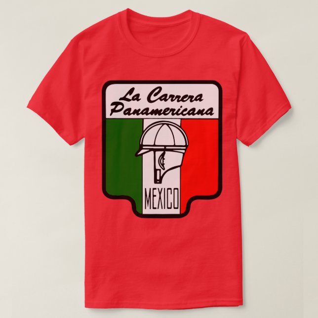 Vintagen La Carrera Panamericana T Shirt (Design framsida)