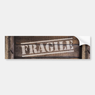 Vintagen låda bildekal