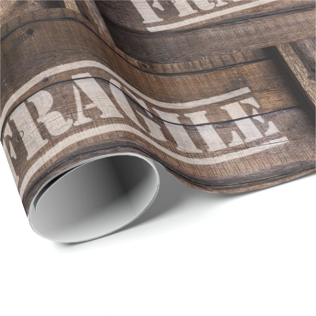 Vintagen låda presentpapper (Rullad Hörn)